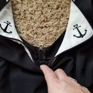 NWT 3X Rock Steady Anchor Dress Rockabilly Pinup